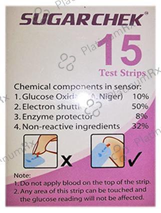 Sugarchek Test Strip 15 Test