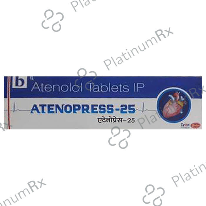 Atenopress 25mg Tab 14s