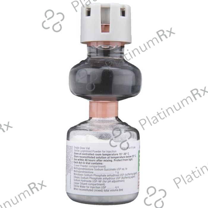Solu Medrol 1gm Injection 8ml