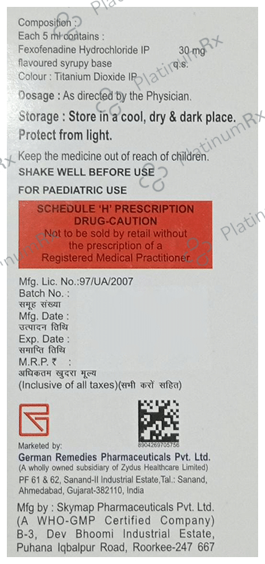 Odifex Oral Suspension