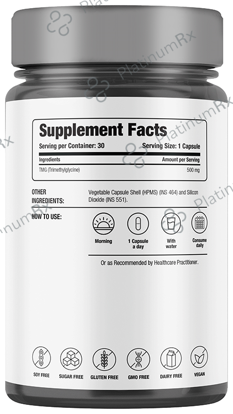 Decode Age TMG Vegetarian Capsule Betaine Anhydrous Trimethylglycine Supplements