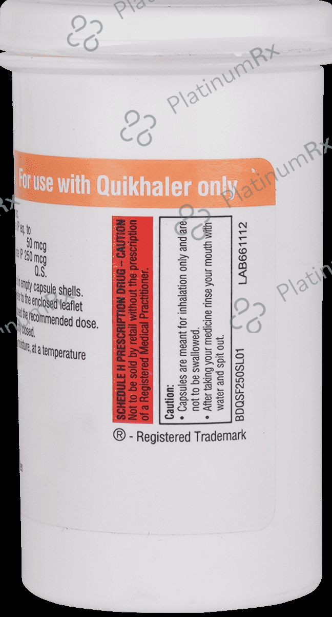 Quikhale SF 50mcg/250mcg Capsule
