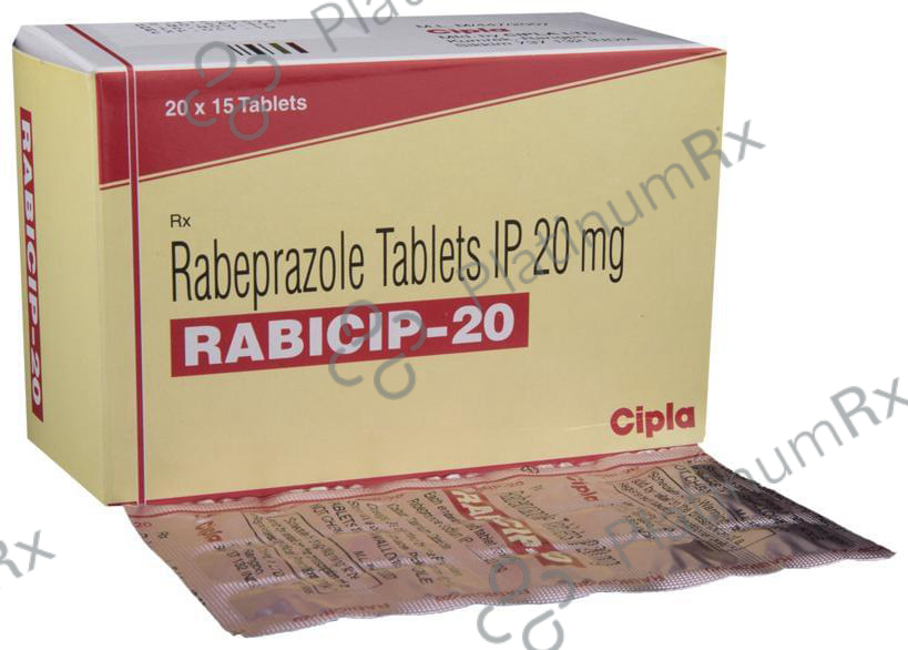 Rabicip 20mg Tablet 15s