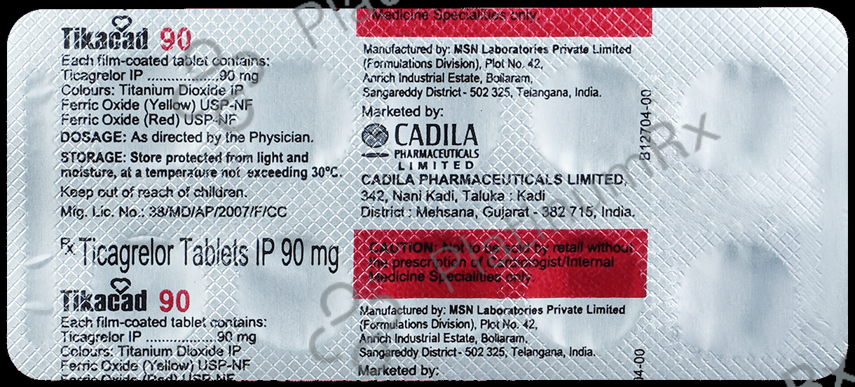 Tikacad 90 Tablet