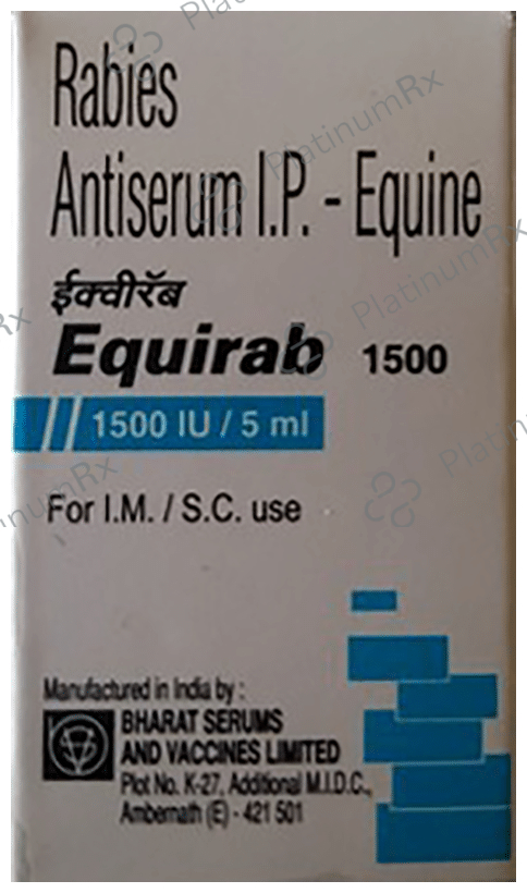 Equirab 1500IU Injection 5ml