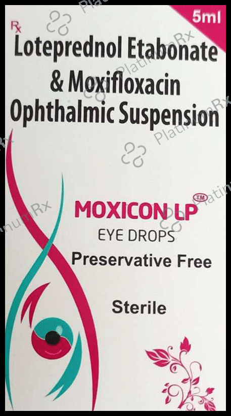 Moxicon LP Eye Drop 5 Ophthalmic Suspension