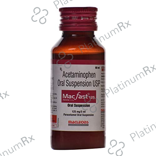 Macfast Plus 50/125mg Suspension 60ml