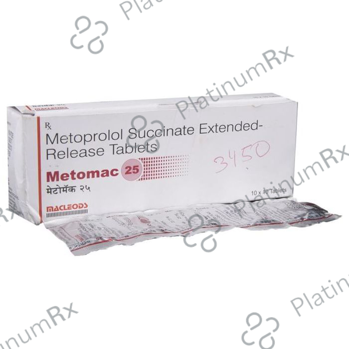 Metomac 25mg Tablet ER 10s
