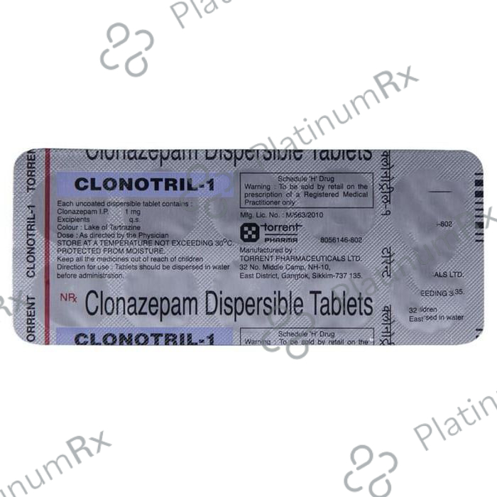 Clonotril 1 Tablet
