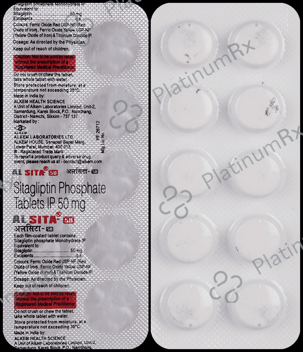 Alsita 50mg Tablet 10s