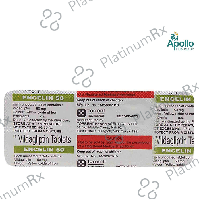Encelin 50mg Tablet 10s