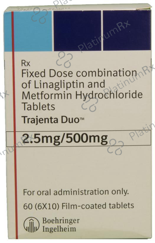 Trajenta Duo 2.5/500mg Tablet 10s