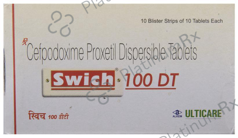 Swich 100mg DT Tablet 10s