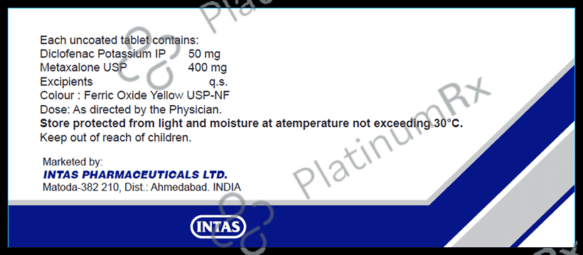 Flaminta 50/400mg Tablet 10s