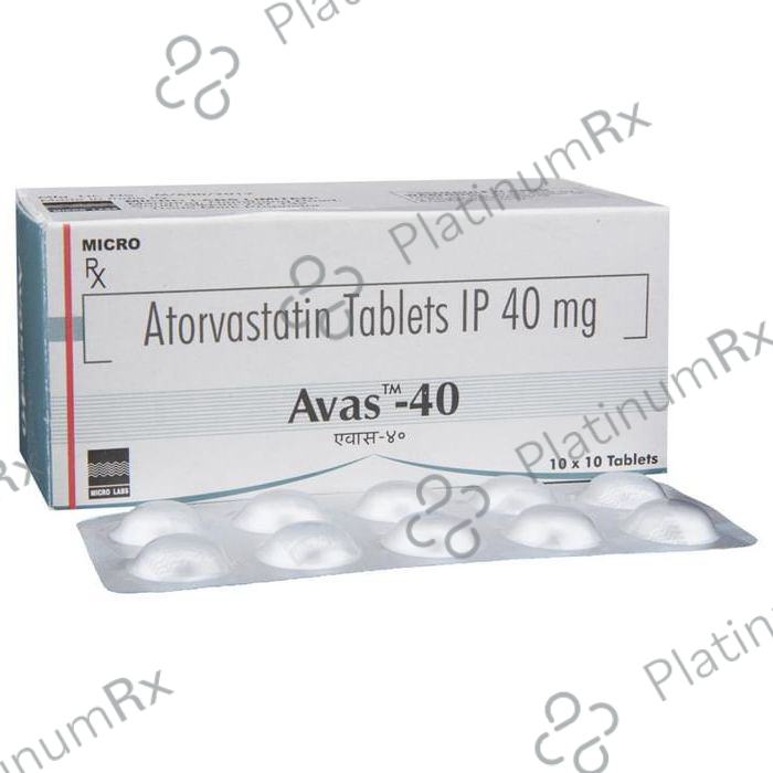 Avas 40mg Tablet 10s