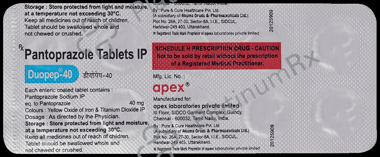 Duopep 40 Tablet