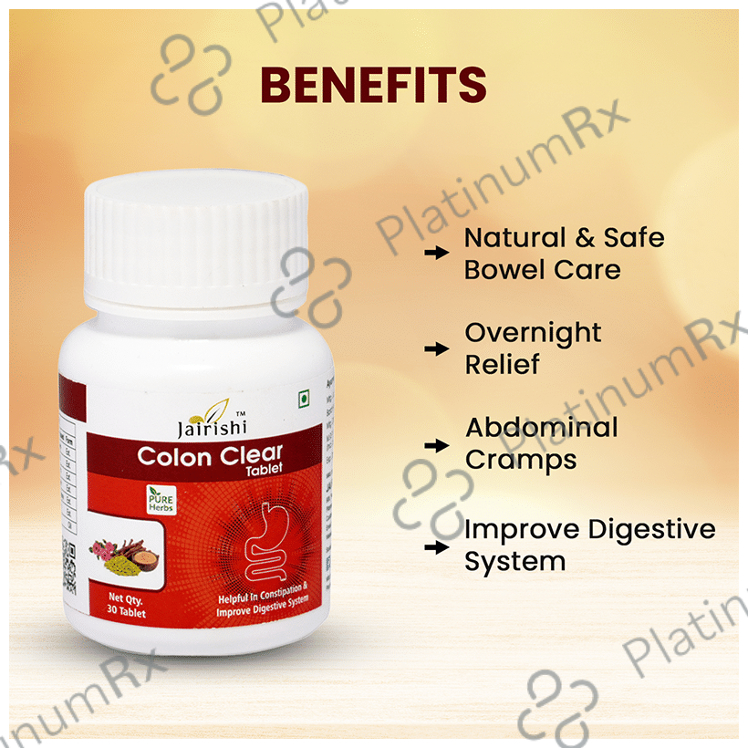 Jairishi Colon Clear Tablet 30 tablets