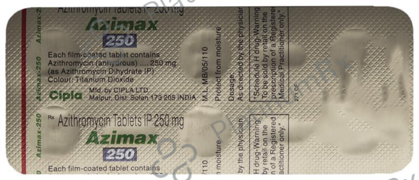 Azimax 250 Tablet