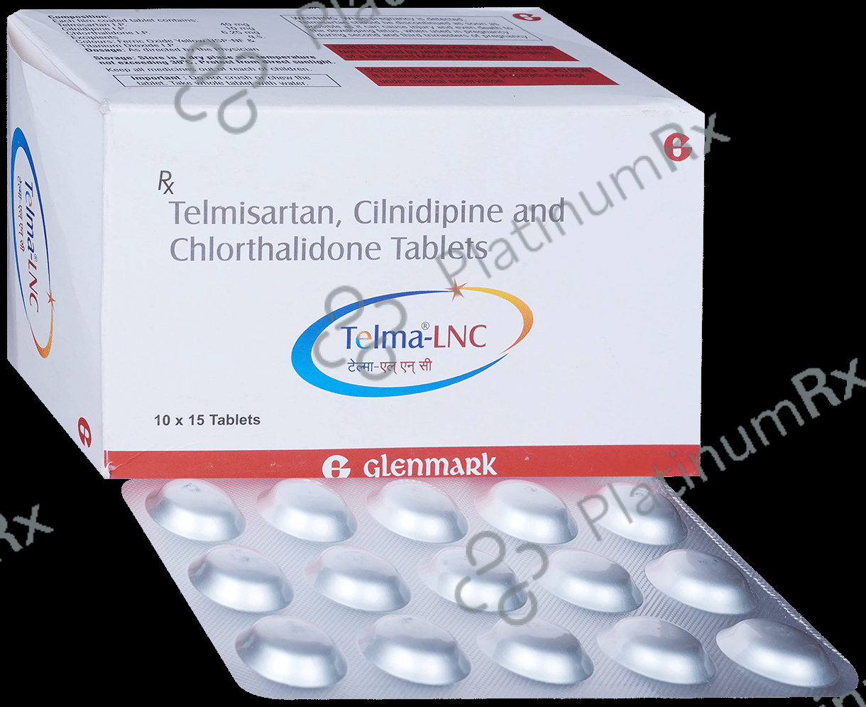 Telma LNC 6.25/10/40mg Tablet 15s