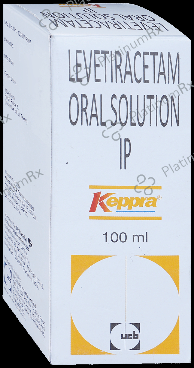 Keppra 100mg Syrup 100ml
