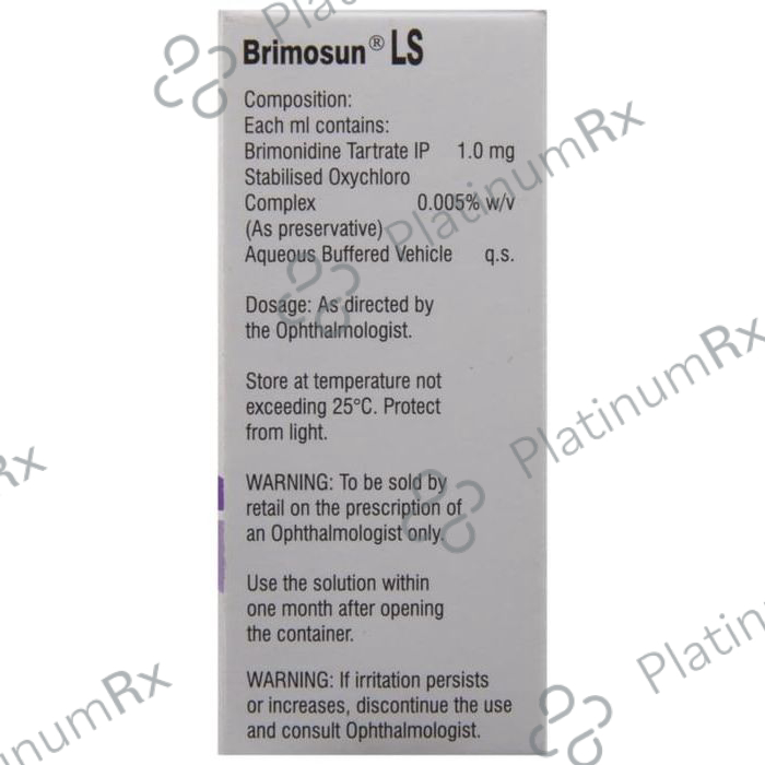 Brimosun LS 0.1% Eye Drop 5ml