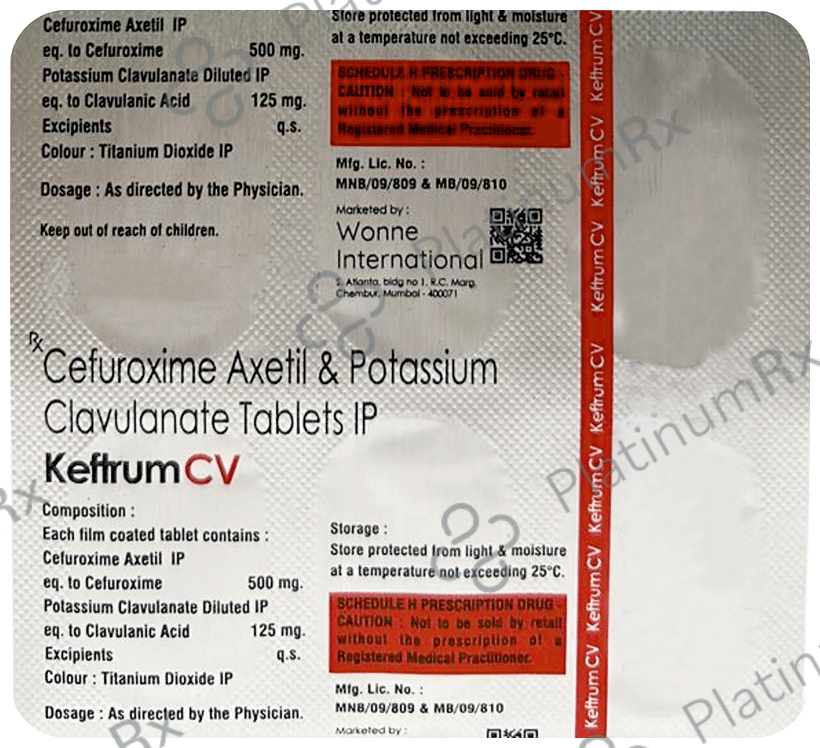Keftrum CV Tablet