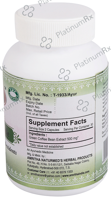 Naturmed's Green Coffee Capsule