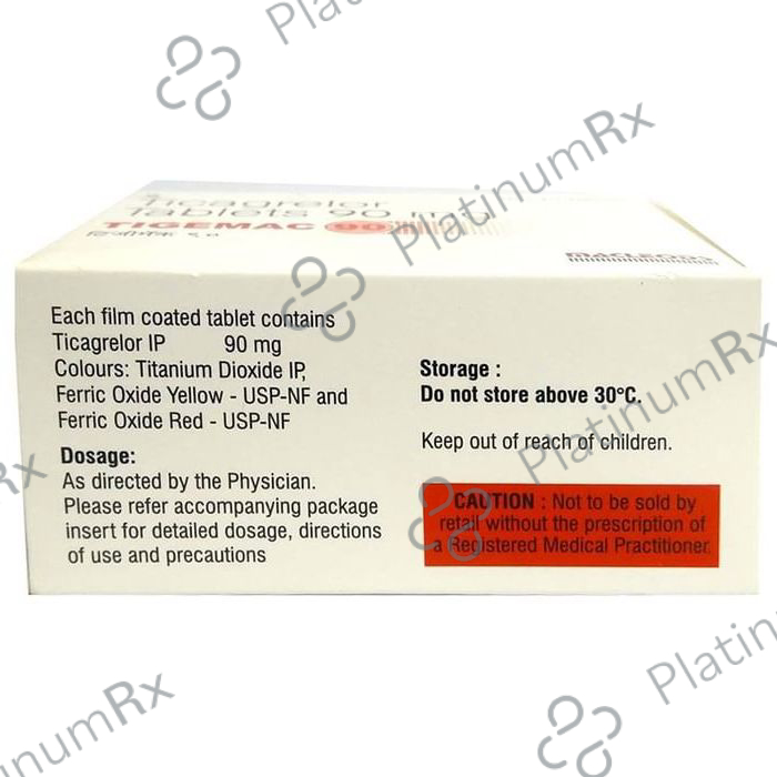 Tigemac 90mg Tablet 10s