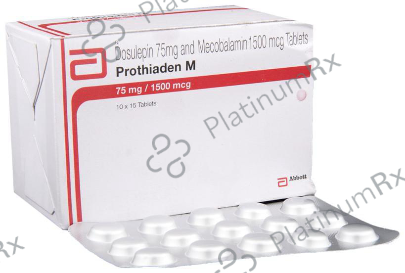 Prothiaden M 75mg/1500mcg Tablet 15s
