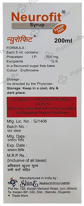 Neurofit Syrup 200 Syrup