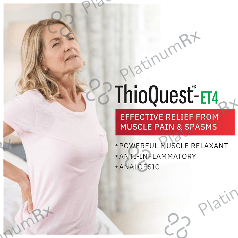 Thioquest ET 60/4mg Tablet 10s