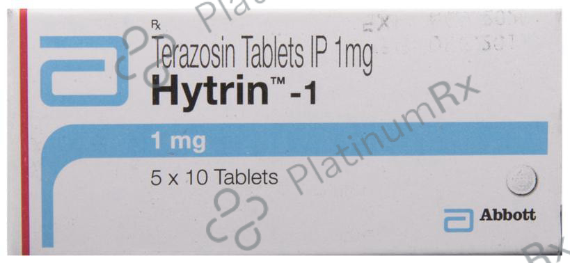 Hytrin 1mg Tablet 10s