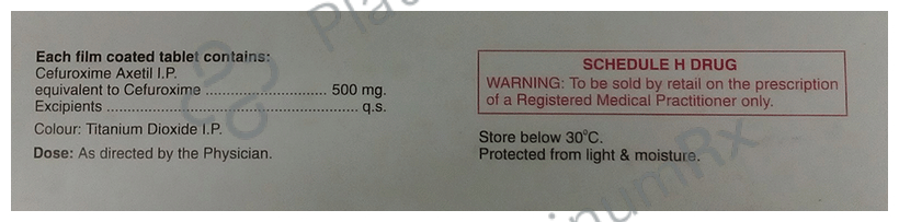 Cefoxim 500mg Tablet 10s