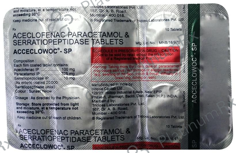 Acceclowoc SP Tablet 10s