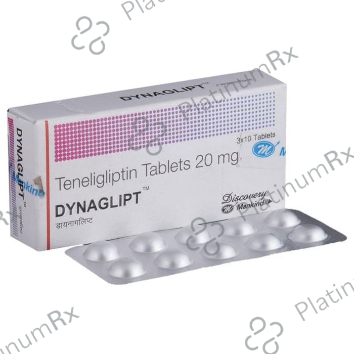 Dynaglipt 20mg Tab 10s