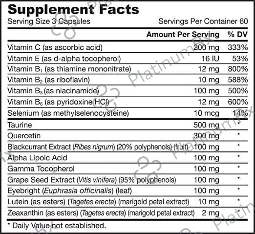 Jarrow Formulas Vision Optimizer Capsule - Supports Visual Function