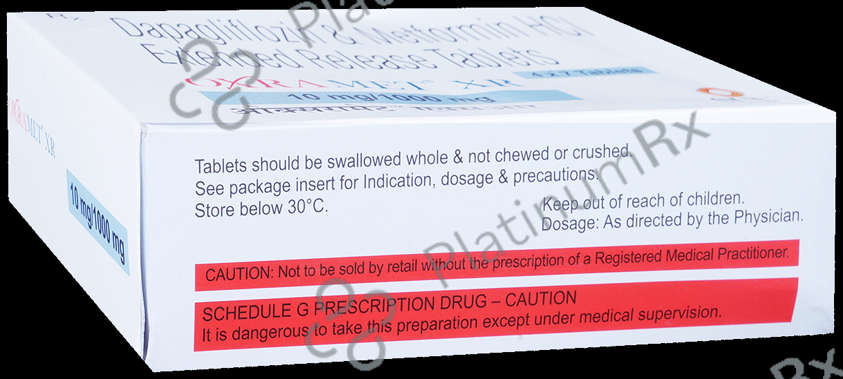 Oxramet XR 10/1000mg Tablet ER 7s
