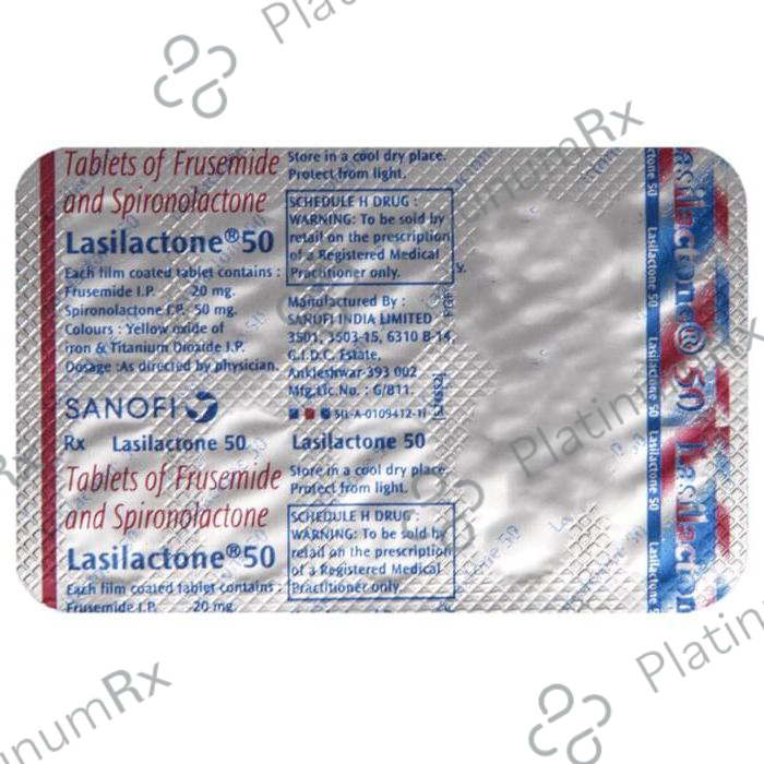 Lasilactone 20/50mg Tablet 10s