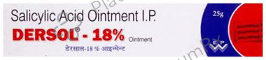 Dersol 18% Ointment 25gm