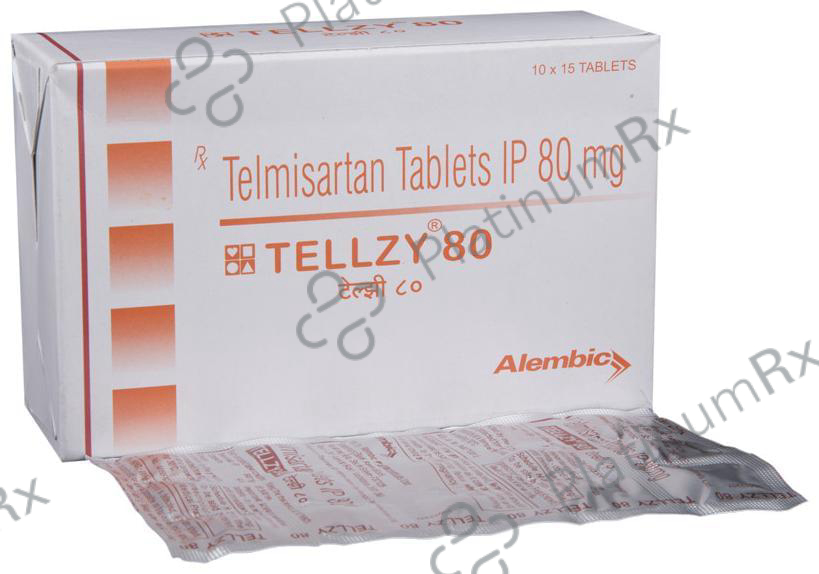 Tellzy 80mg Tablet 15s