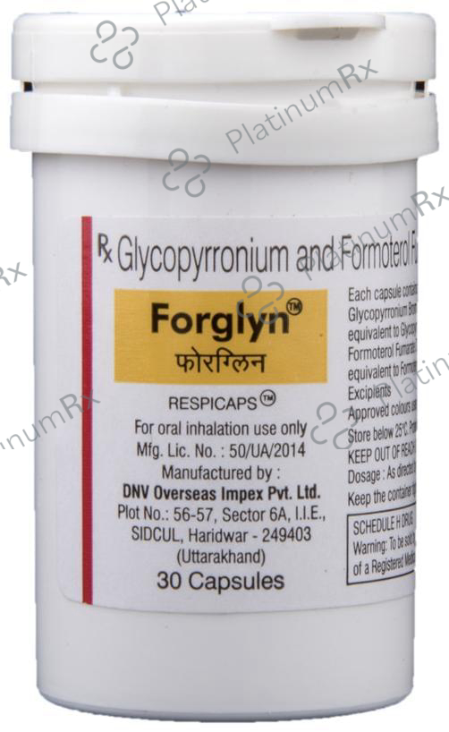 Forglyn 6/25mcg Respicap 30s