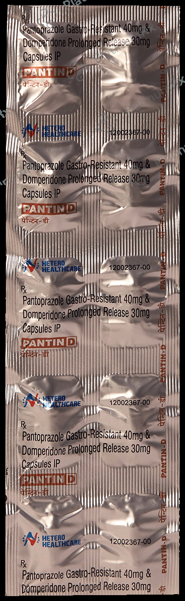 Pantin D 30/40mg Capsule PR 10s