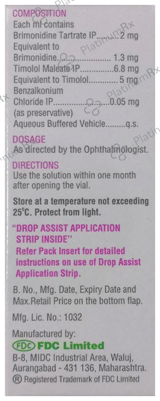 Iotim B Ophthalmic Solution 5ml