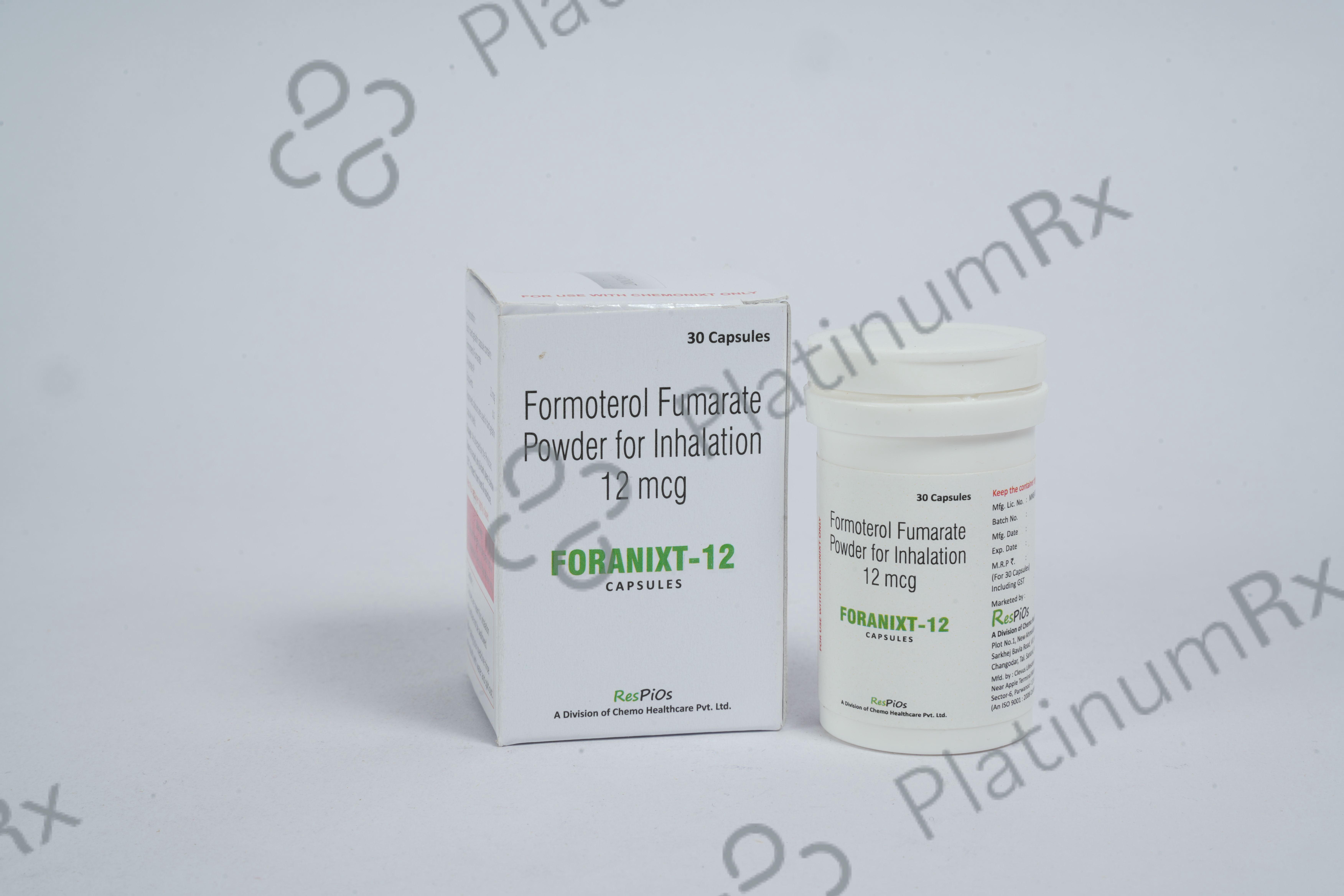 Foranixt 12mcg Capsule 30s