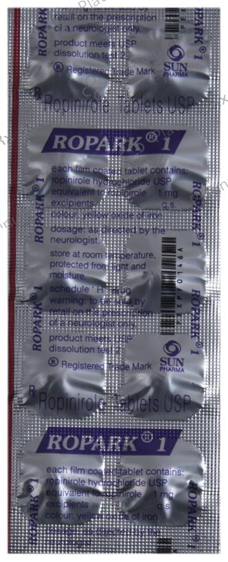 Ropark 1mg Tablet 10s