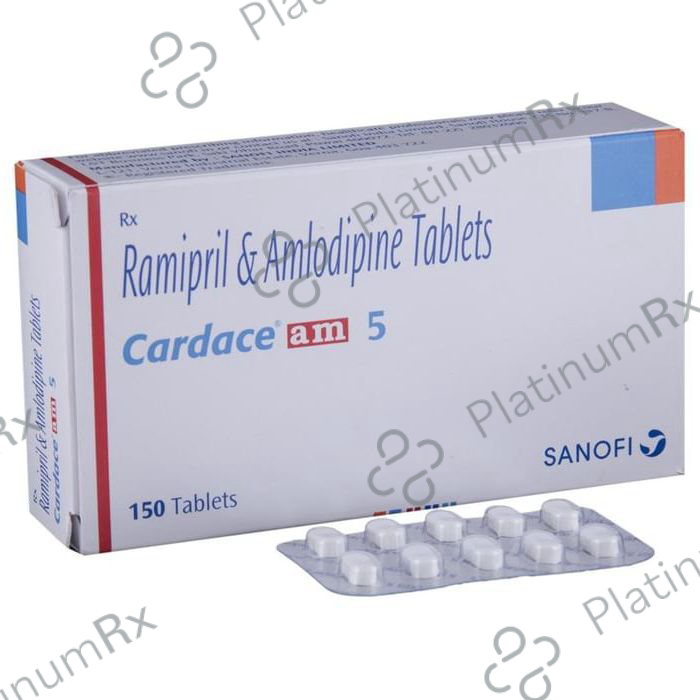 Cardace AM 5/5mg Tablet 15s