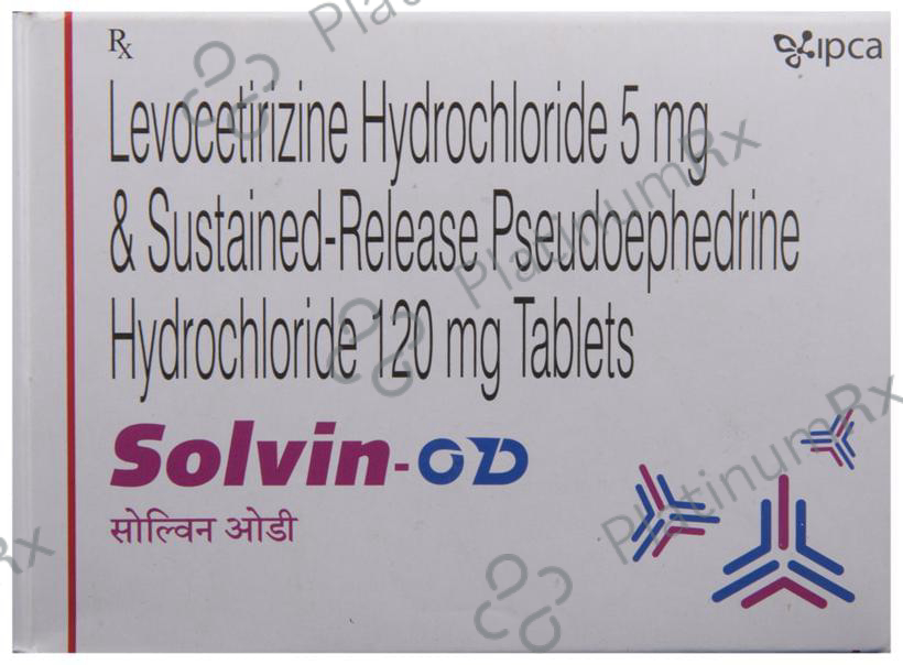 Solvin OD 5/120mg Tablet SR 10s