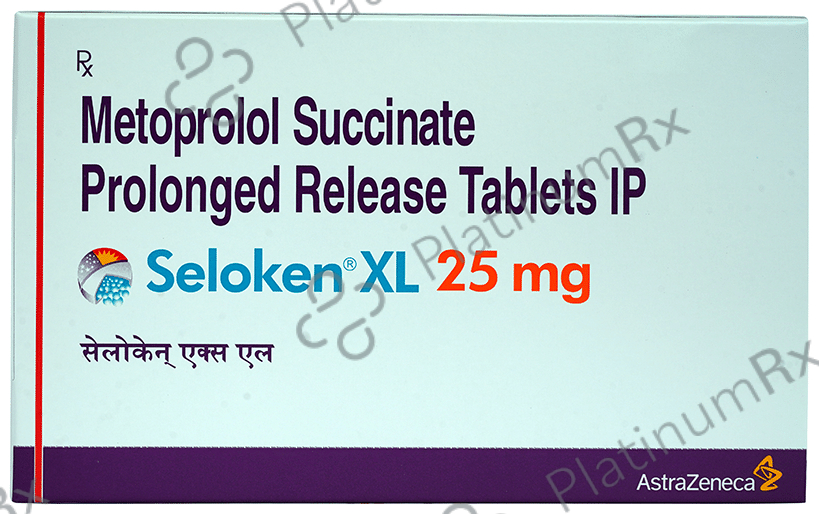 Seloken XL PR 25mg Tablet 30s