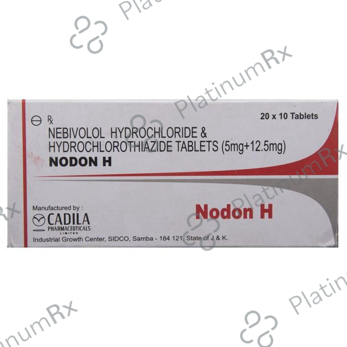 Nodon H 12.5/5mg Tablet 10s