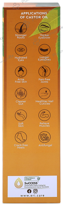 EriCare Cold Pressed Castor Oil 200 ml